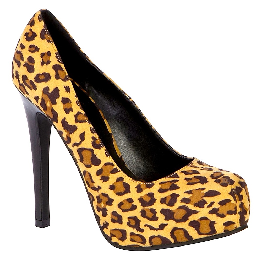 Kardashian Kollection Leopard Heel